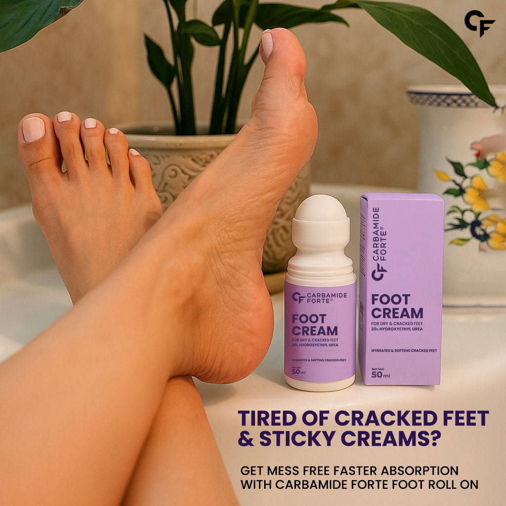 20% Urea Foot Cream Roll-On, Repairs Cracked Heels