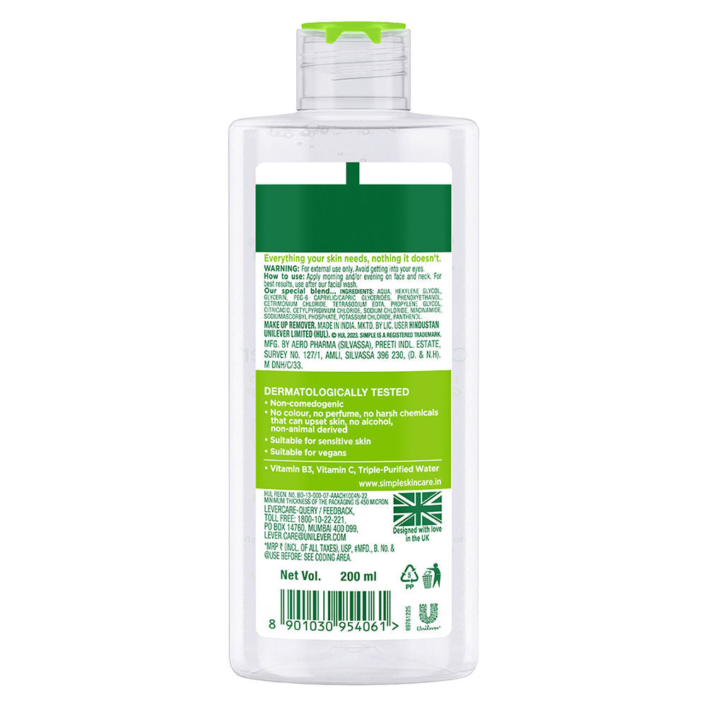 Kind To Skin Micellar Water For Makeup Remover