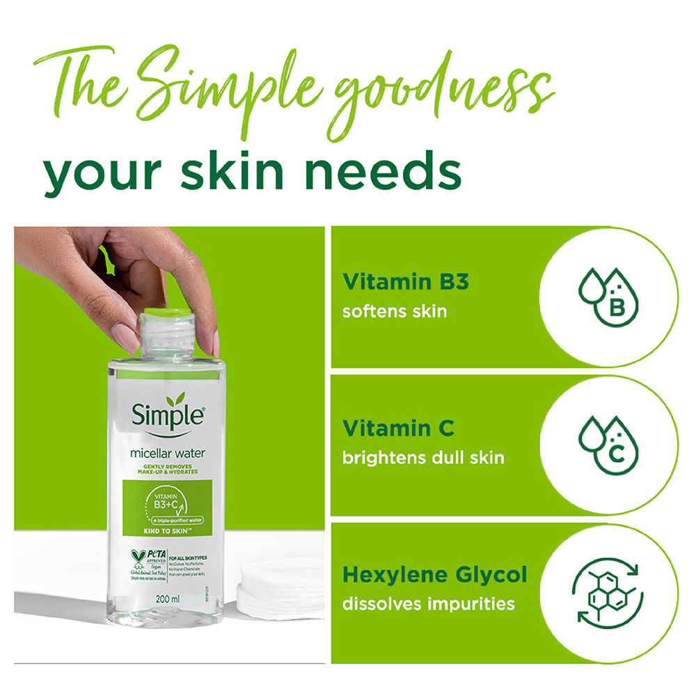 Kind To Skin Micellar Water For Makeup Remover