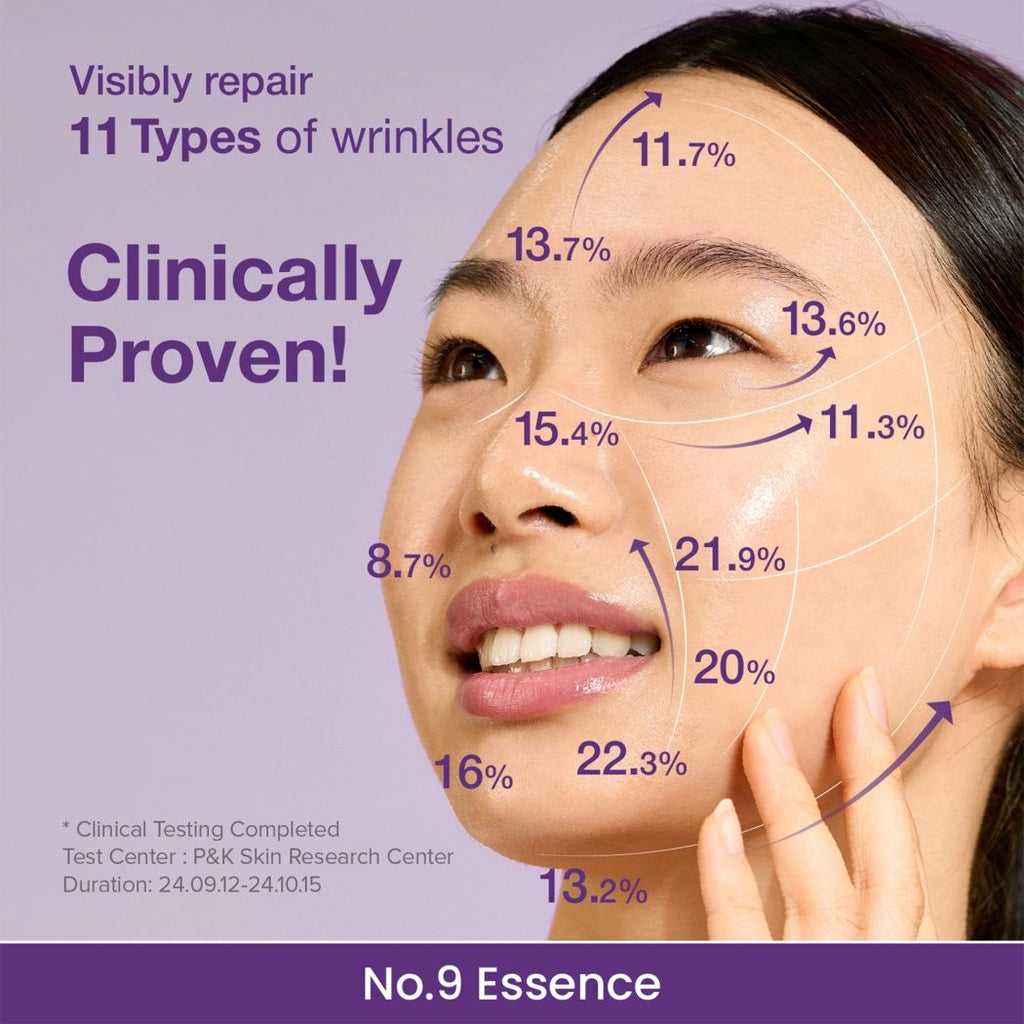 No.9+ Nad+ Bio Lifting-Sil Essence, Firming & Anti-Aging Serum