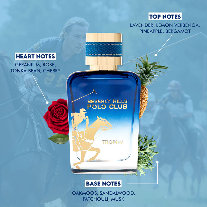 Trophy Long Lasting Eau De Parfum For Men