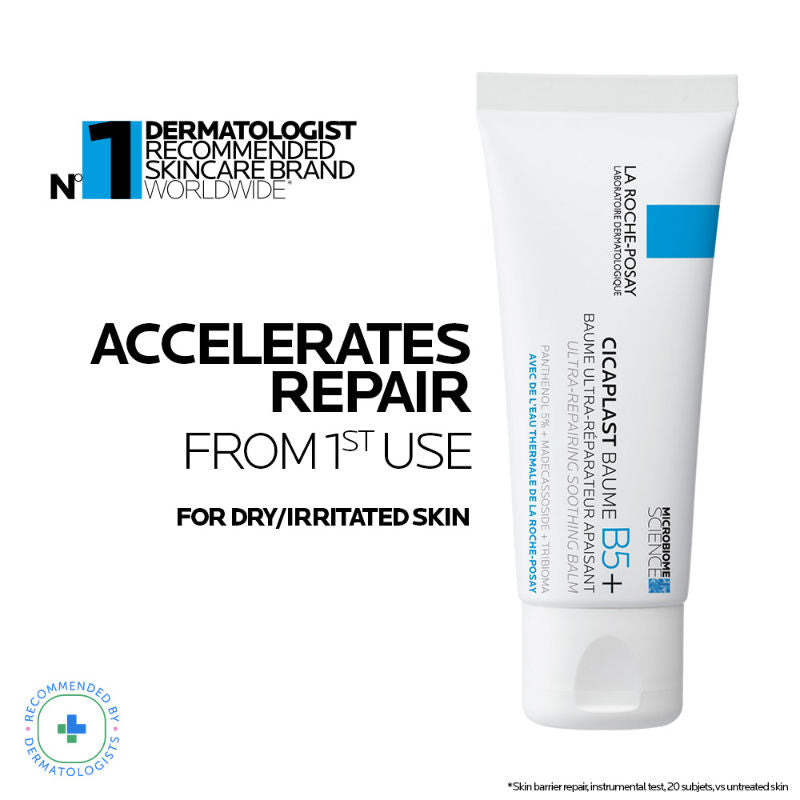 Cicaplast Baume B5+ Repair Moisturizer Balm, Soothing cream for Dry, Sensitive Skin - 40ml