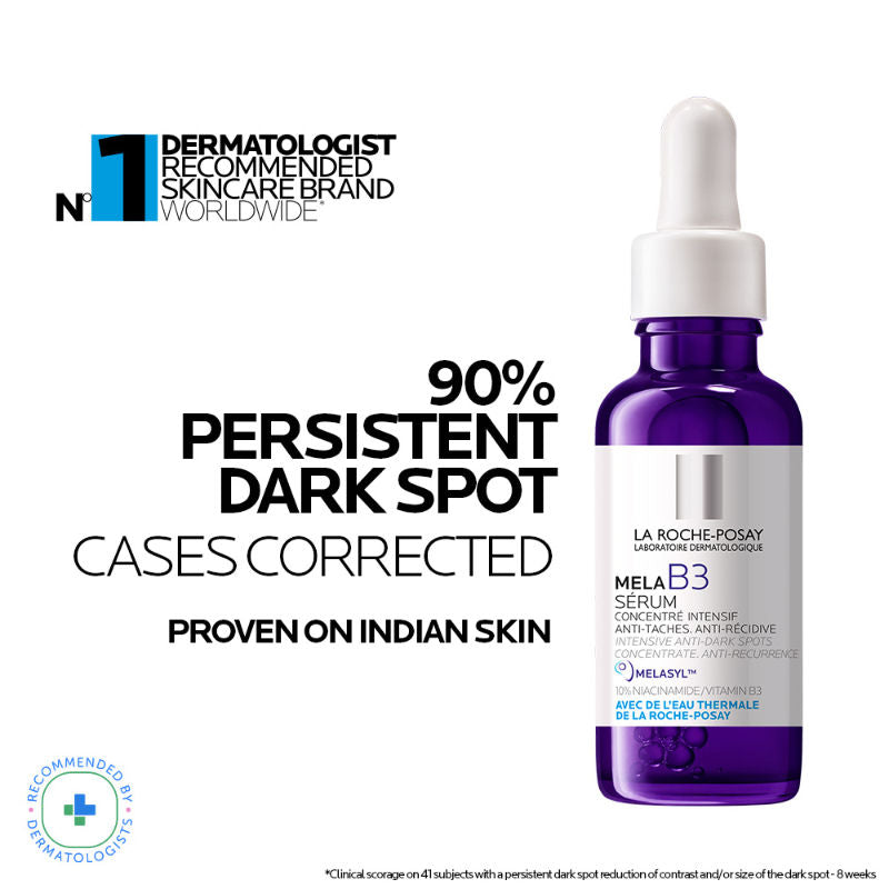 Mela B3 Serum, For Anti-Dark Spots & Pigmented Skin with Melasyl + 10% Niacinamide