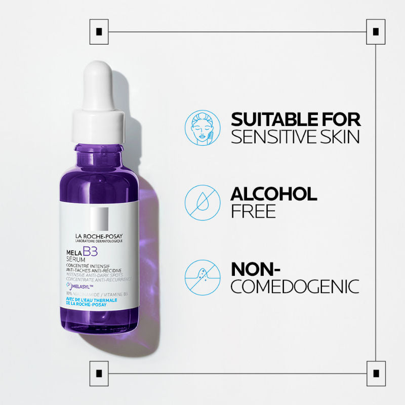 Mela B3 Serum, For Anti-Dark Spots & Pigmented Skin with Melasyl + 10% Niacinamide