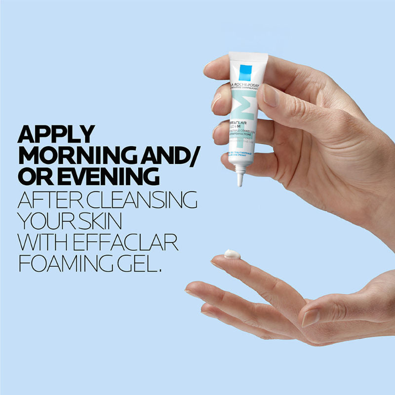 Effaclar Duo+M Gel with Salicylic acid, Anti-Acne Moisturiser for Acne-Prone Skin