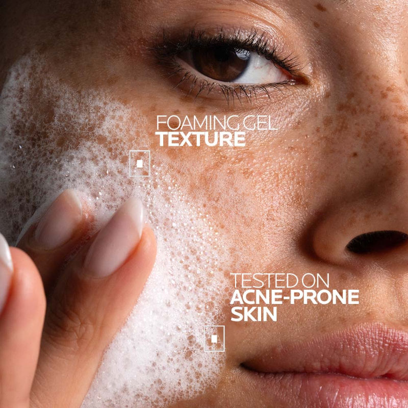 Effaclar Purifying Anti-Acne Gel Face wash, Gentle Cleanser for Oily, Acne Prone skin