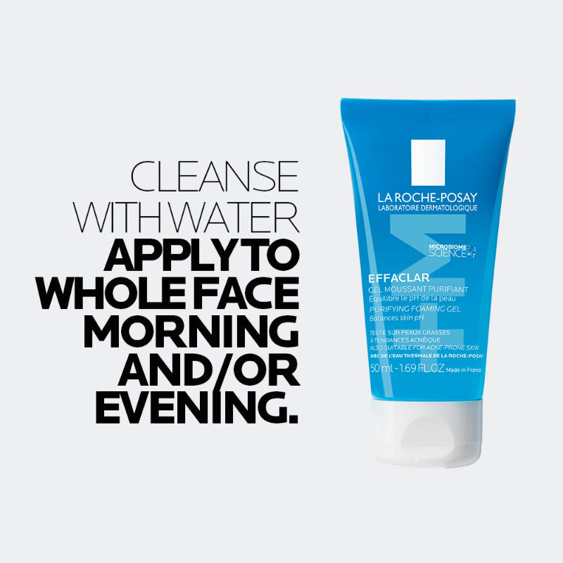 Effaclar Purifying Anti-Acne Gel Face wash, Gentle Cleanser for Oily, Acne Prone skin