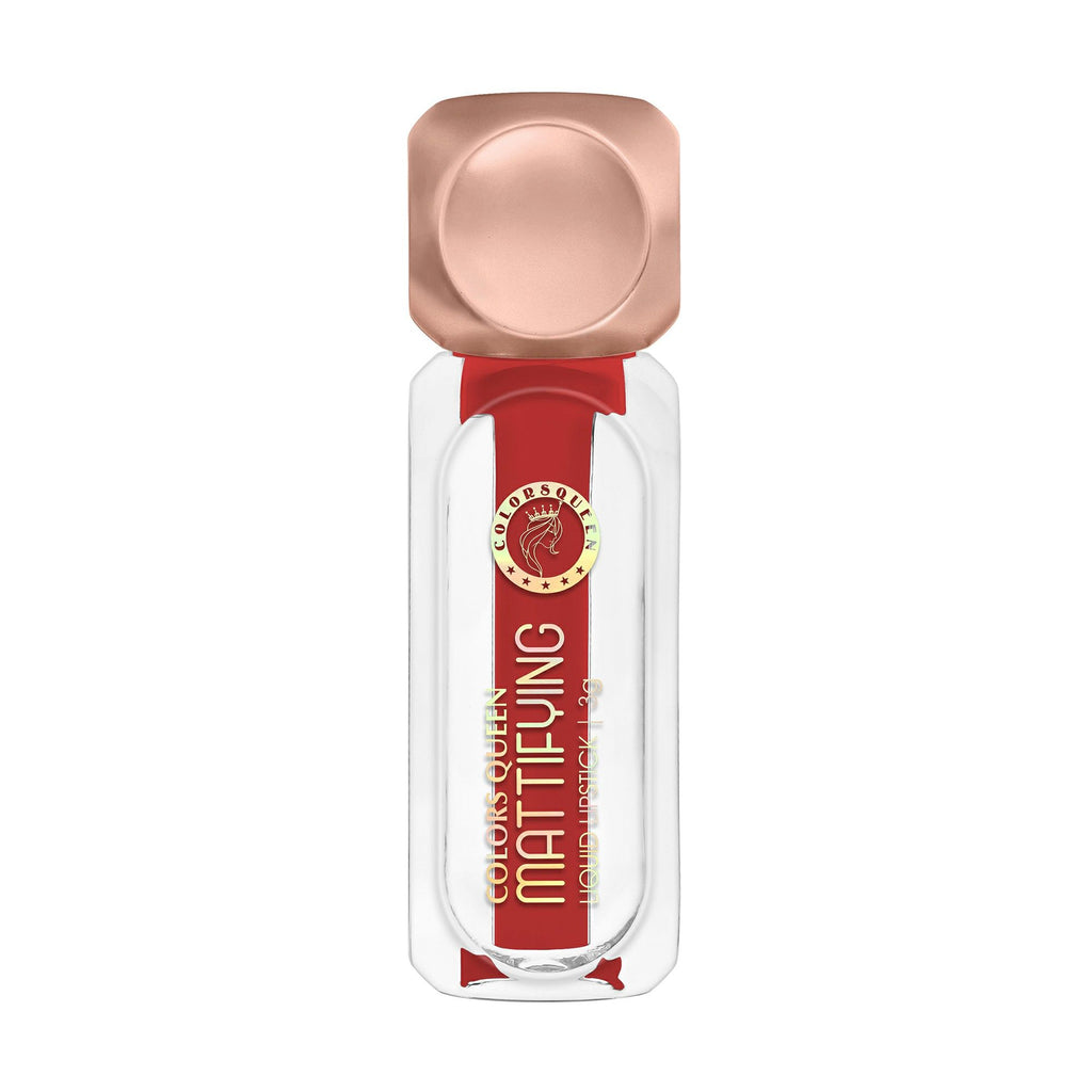 Mattifying Non Transfer Matte Liquid Lipstick - 01 Garnet