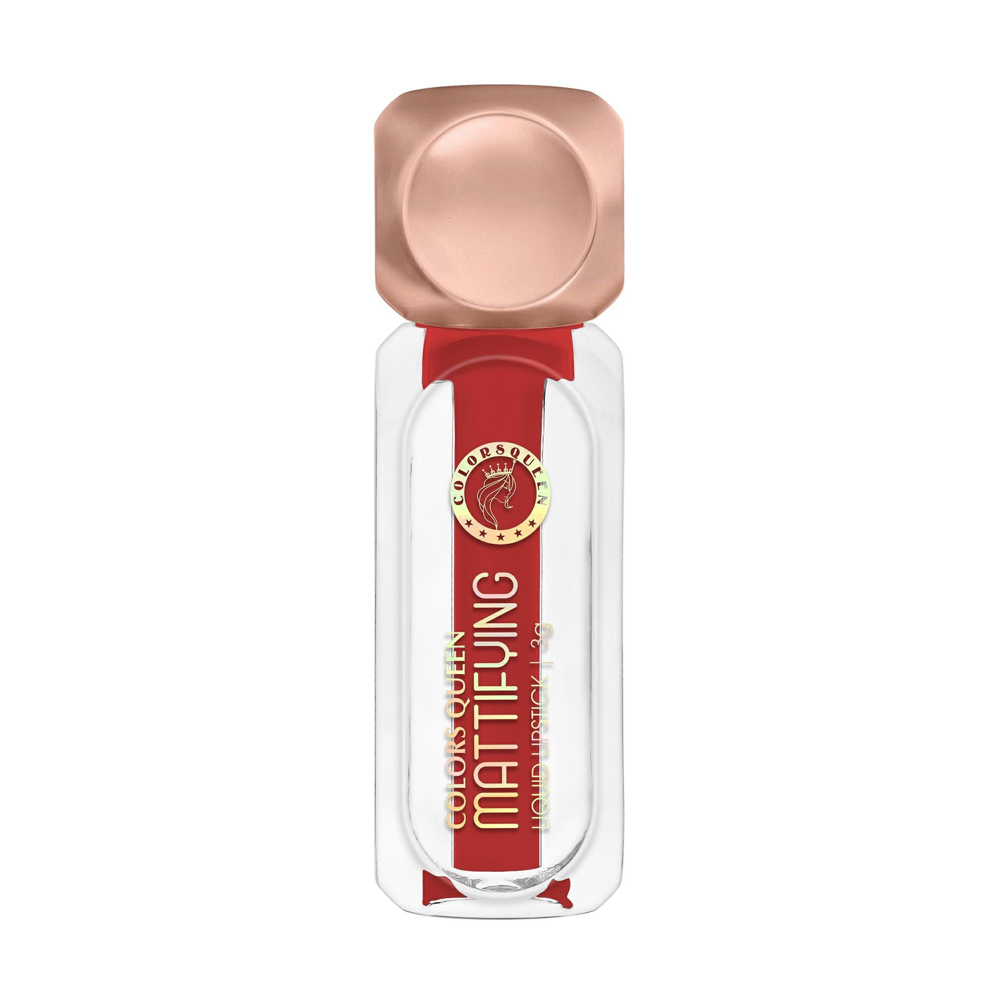 Mattifying Non Transfer Matte Liquid Lipstick - 01 Garnet