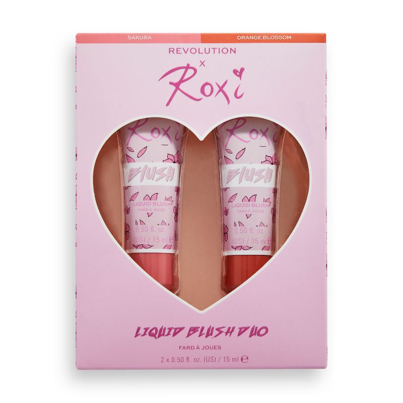 X Roxi Cherry Blossom Liquid Blush Duo