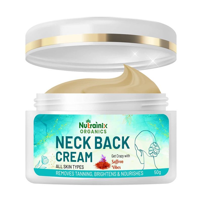 Organics Neck Back Cream Removes Fine Lines And Tanning- Smoothens- Brightens Skin