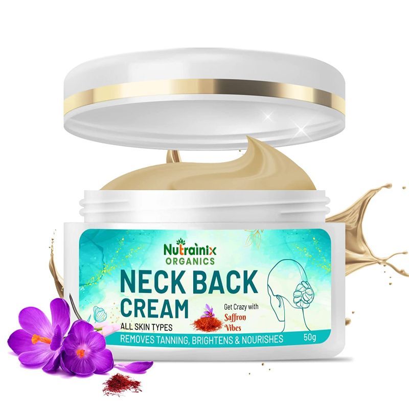 Organics Neck Back Cream Removes Fine Lines And Tanning- Smoothens- Brightens Skin