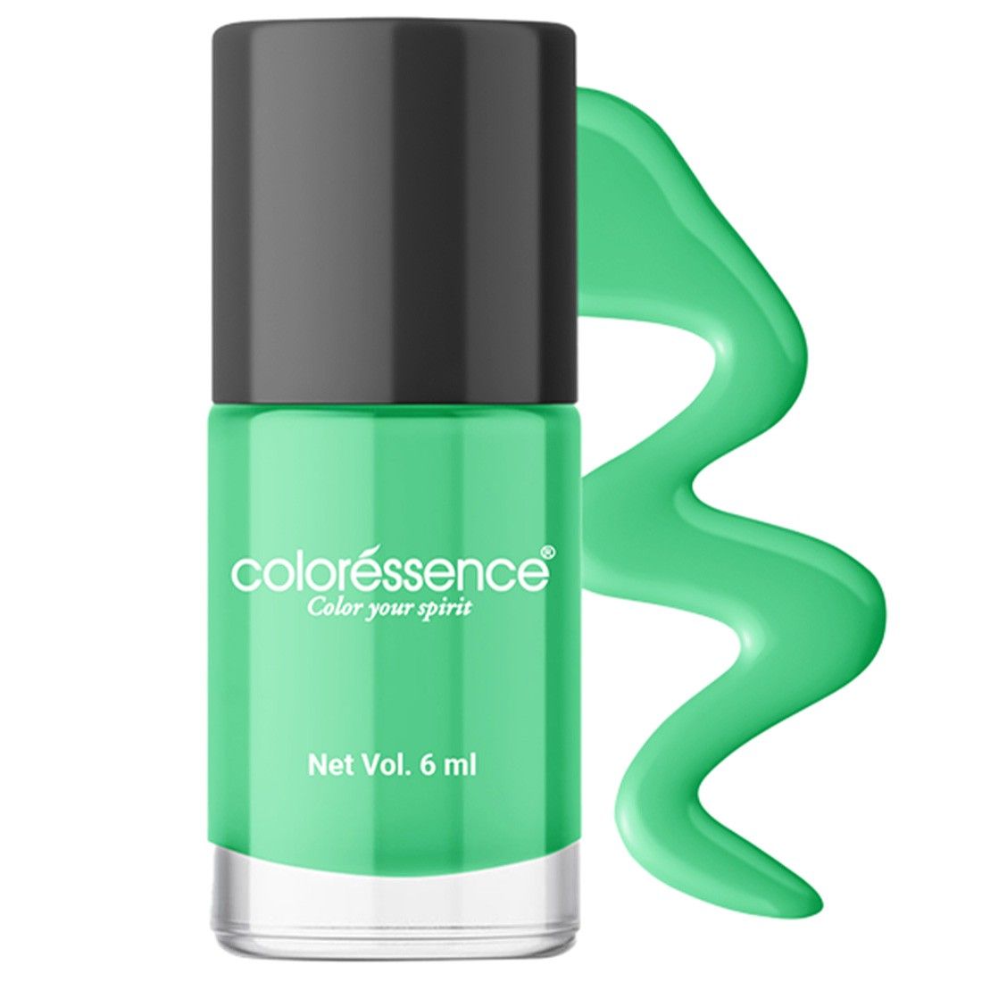 Cute Coats Mini Nail Polish - Parrot Green Dark