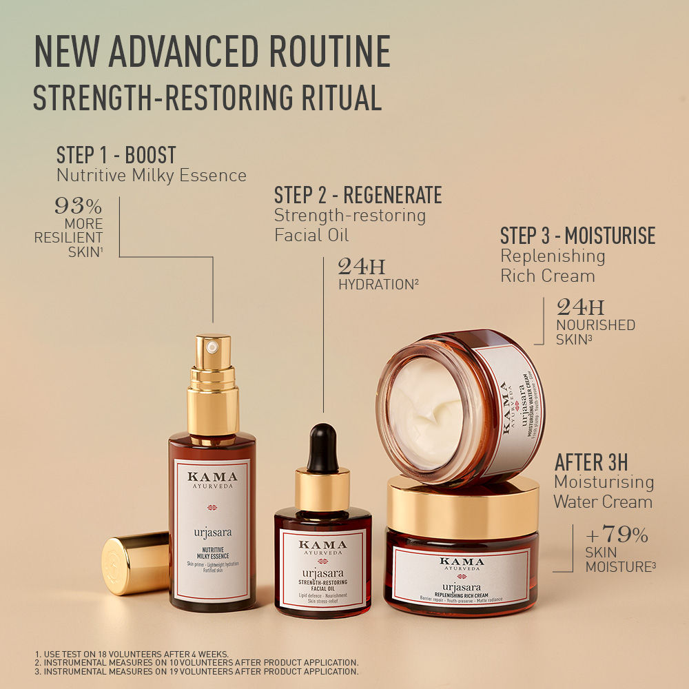 Urjasara Nourish & Replenishing Rich Cream For Hydrating & Plumping Skin