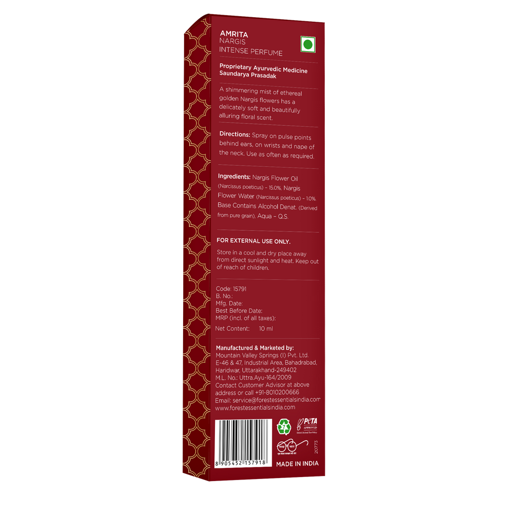 Intense Perfume Nargis - Long Lasting Luxury Perfume For Her