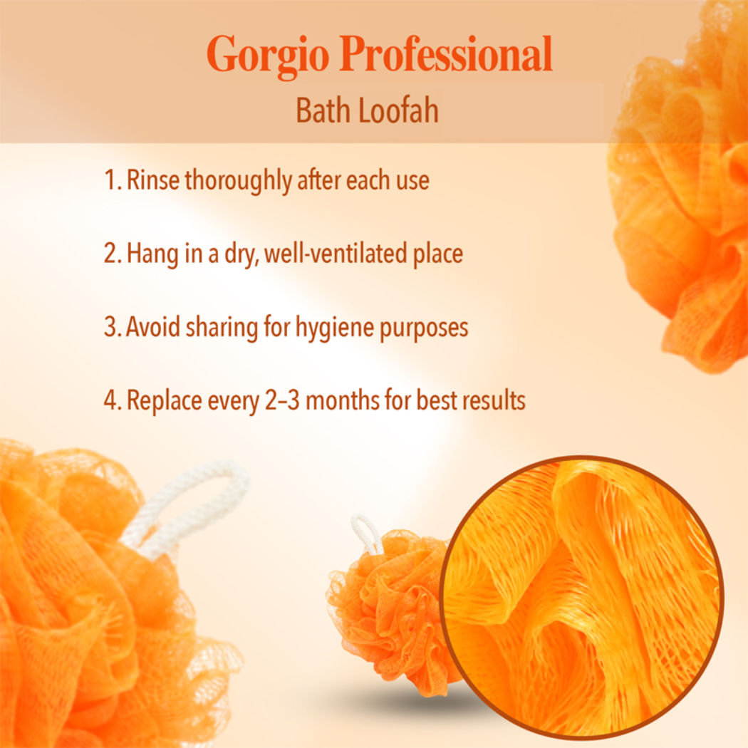Bath Loofah GBL0015 (Colour May Vary)