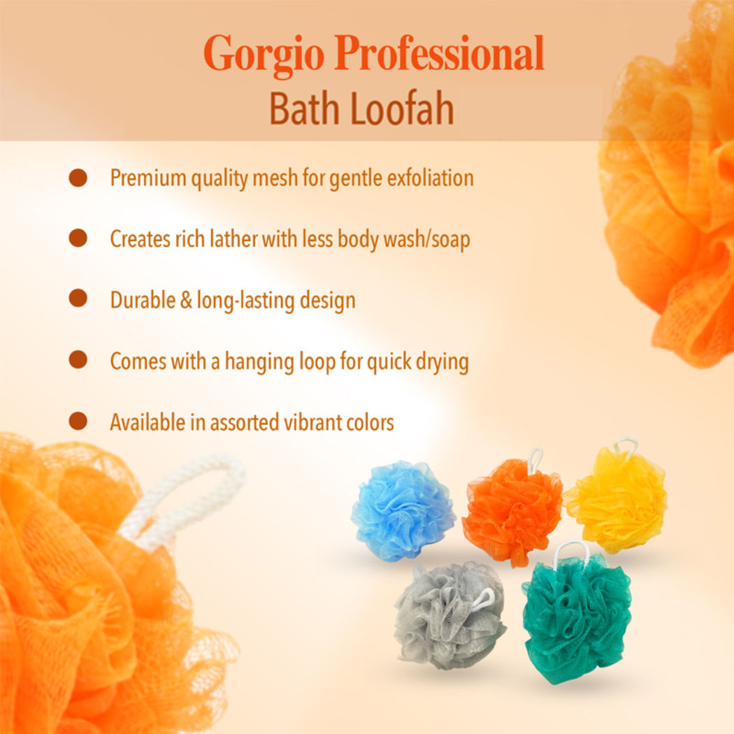 Spongy Bath Loofah GBL0007 (Colour May Vary)
