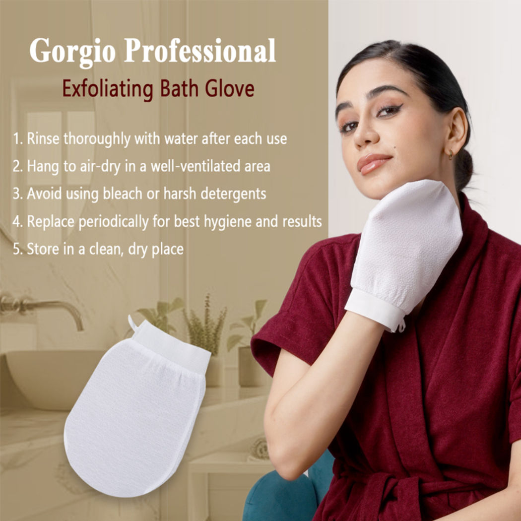Body and Bath Hand gloves GBS001 (colour/shape may vary)