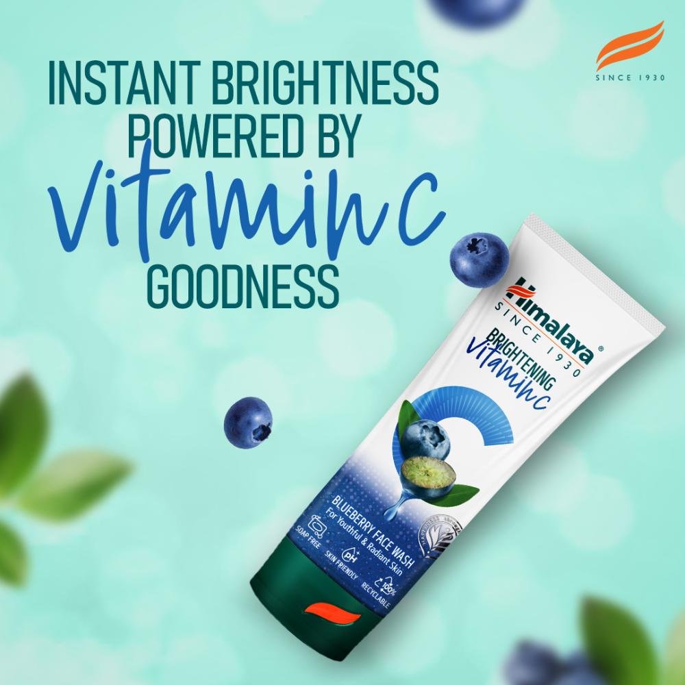 Brightening Vitamin C Blueberry Face Wash