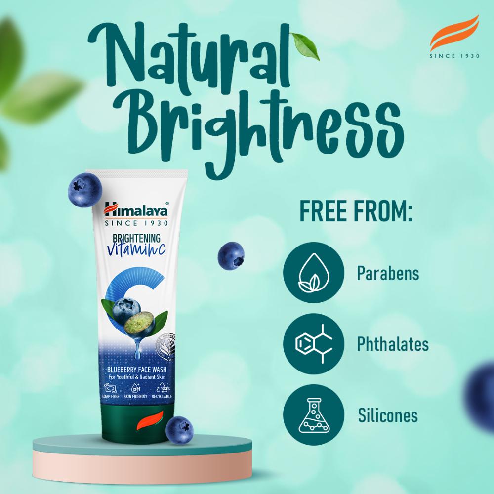 Brightening Vitamin C Blueberry Face Wash