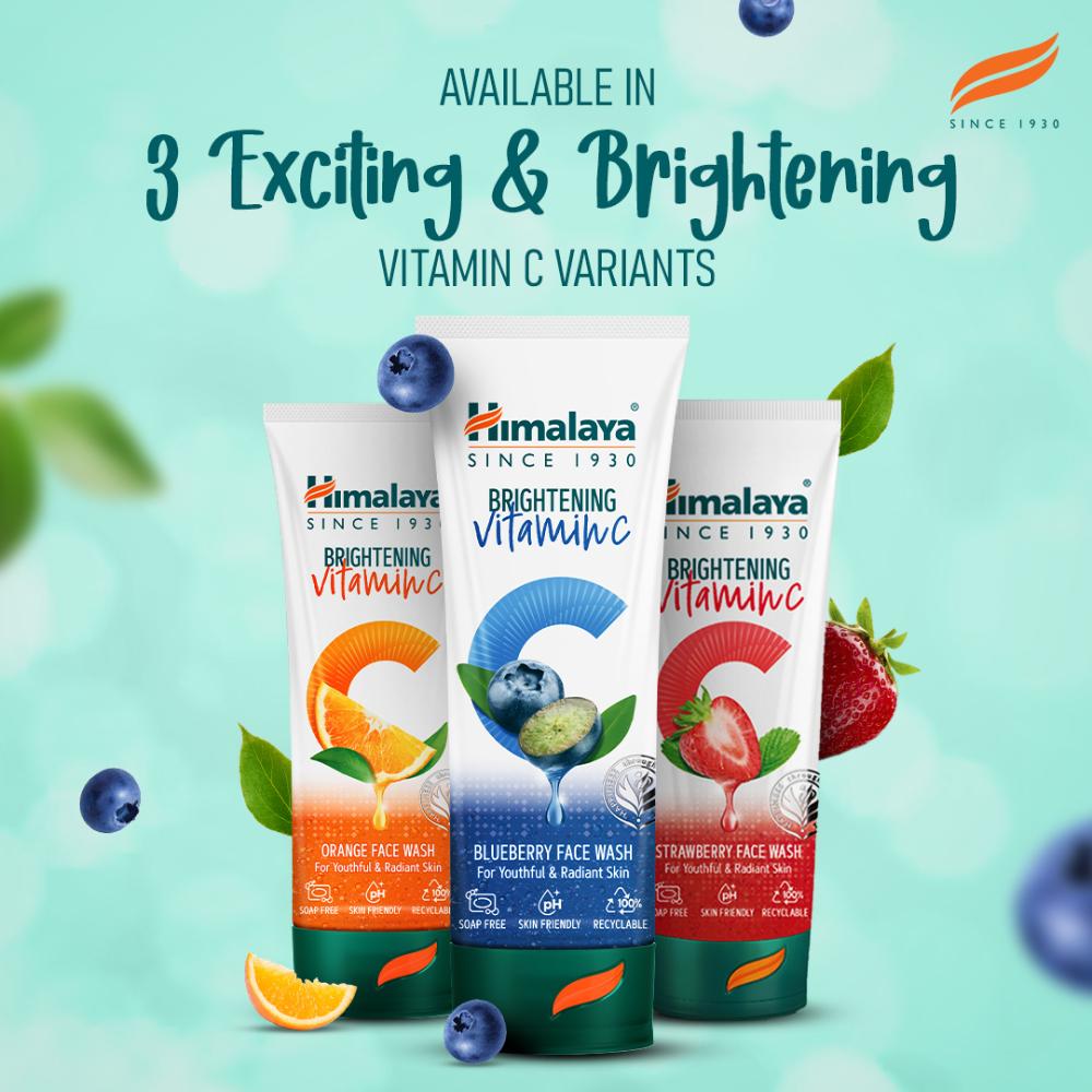 Brightening Vitamin C Blueberry Face Wash