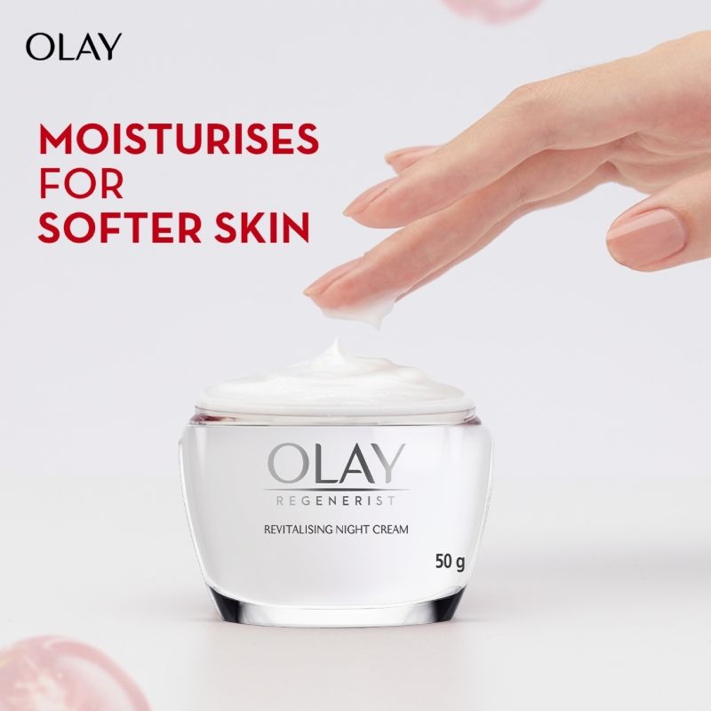 Regenerist Revitalising Night Cream For Plump & Bouncy Skin With Hyaluronic Acid & Peptides