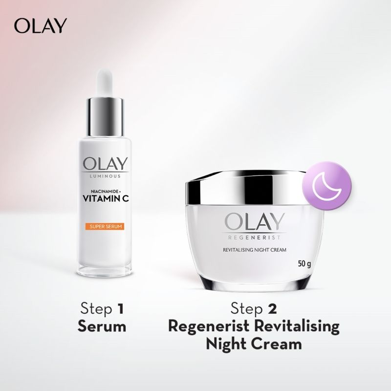 Regenerist Revitalising Night Cream For Plump & Bouncy Skin With Hyaluronic Acid & Peptides