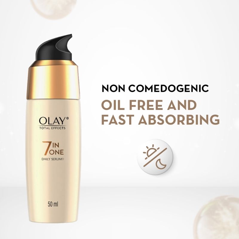 Total Effects Daily Serum, Fights 7 Signs of Ageing With Niacinamide & Green Tea Extracts