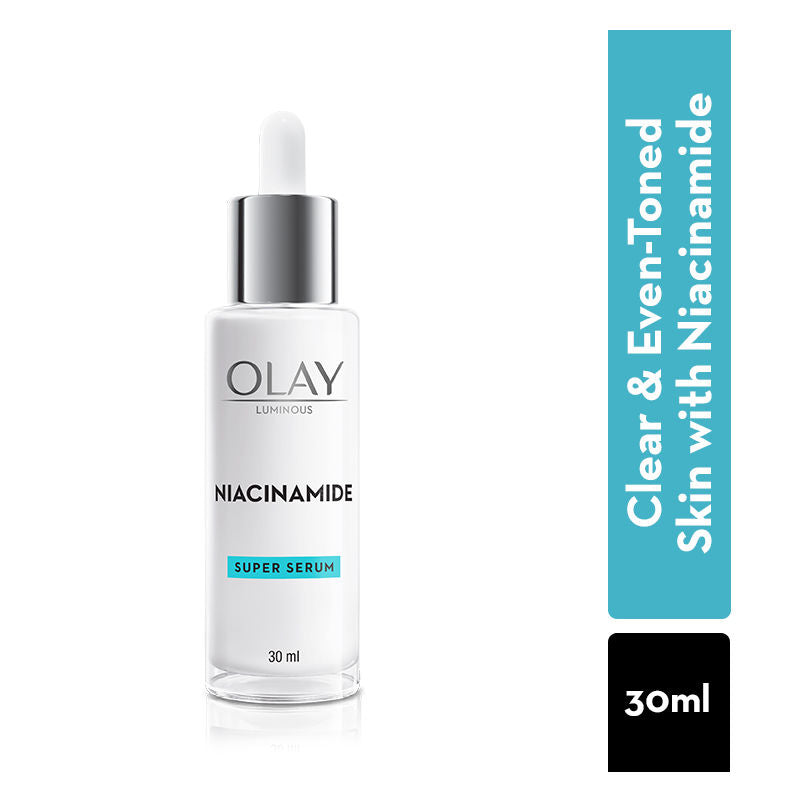 Niacinamide Face Serum For Clear & Even Skin, Fights Dark Spots & Dullness