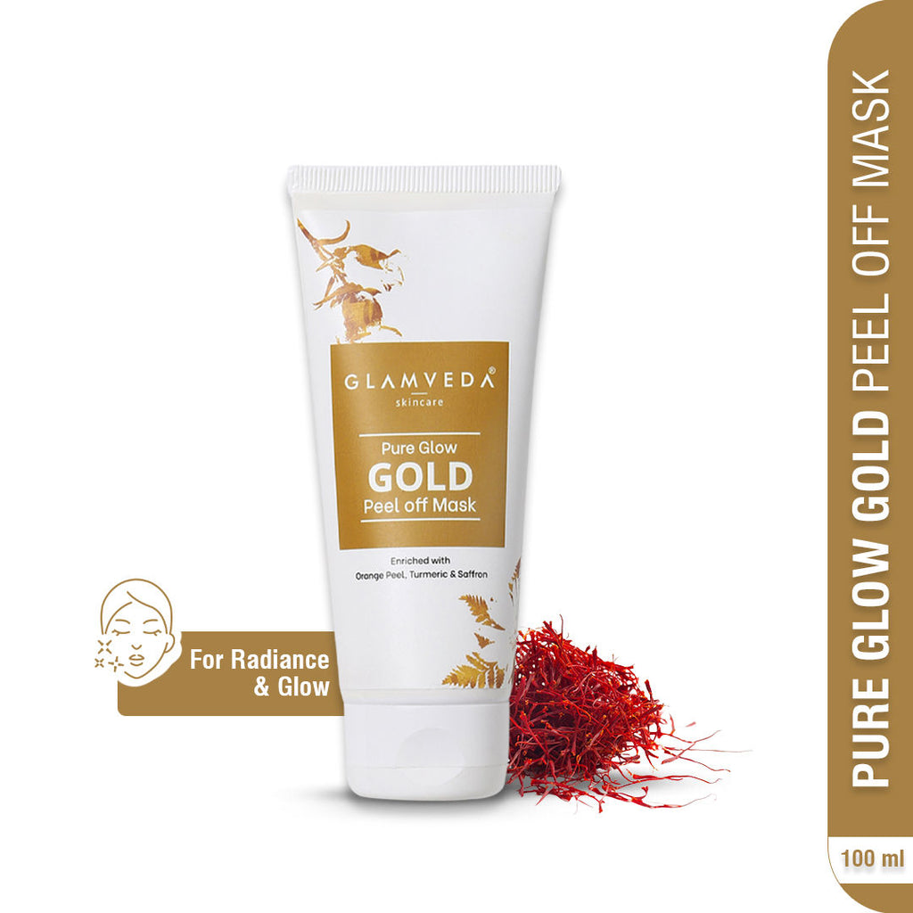 Skincare Pure Glow Gold Peel Off Mask