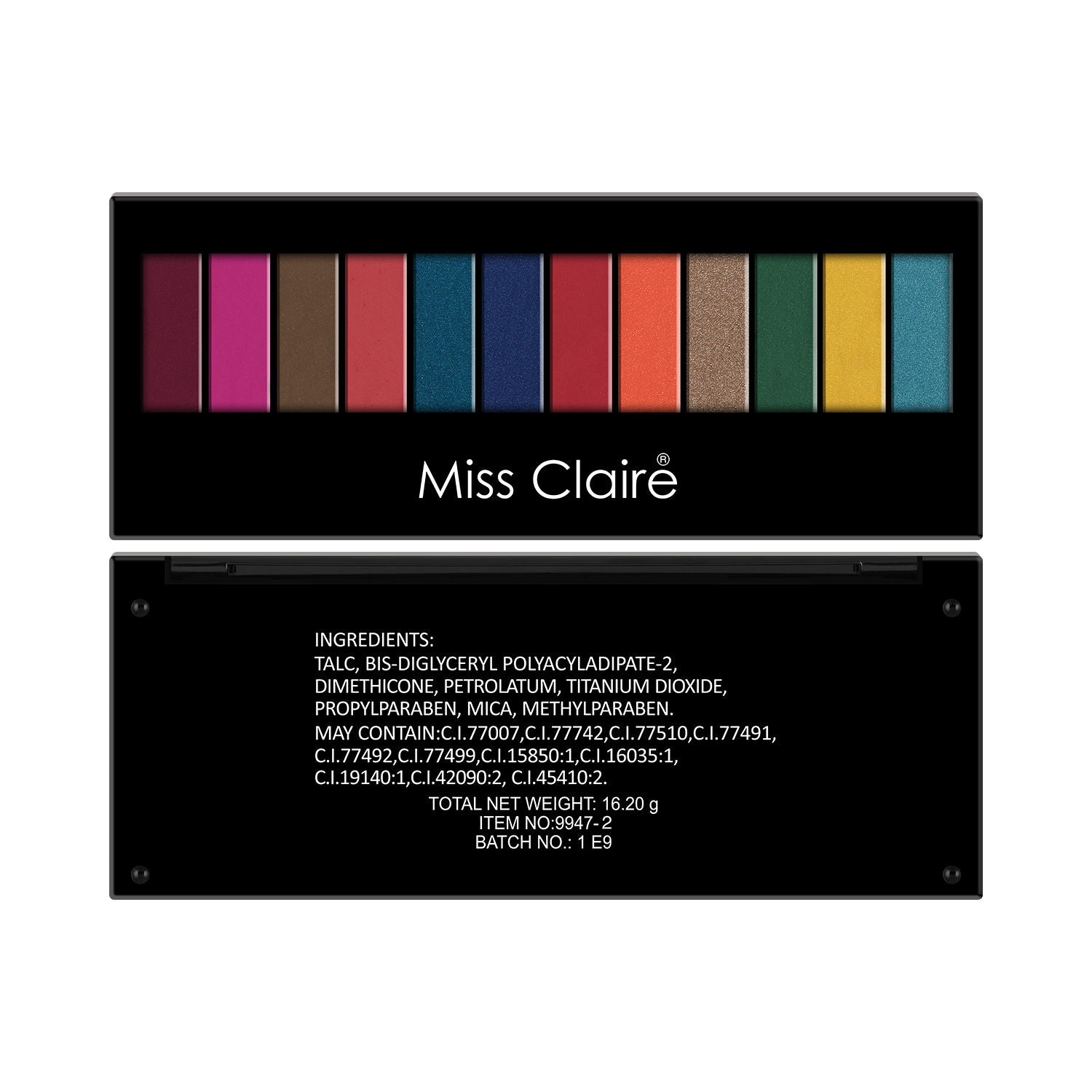 Make Up Palette 9947-2 (Eyeshadow Palette)(16.20gm)