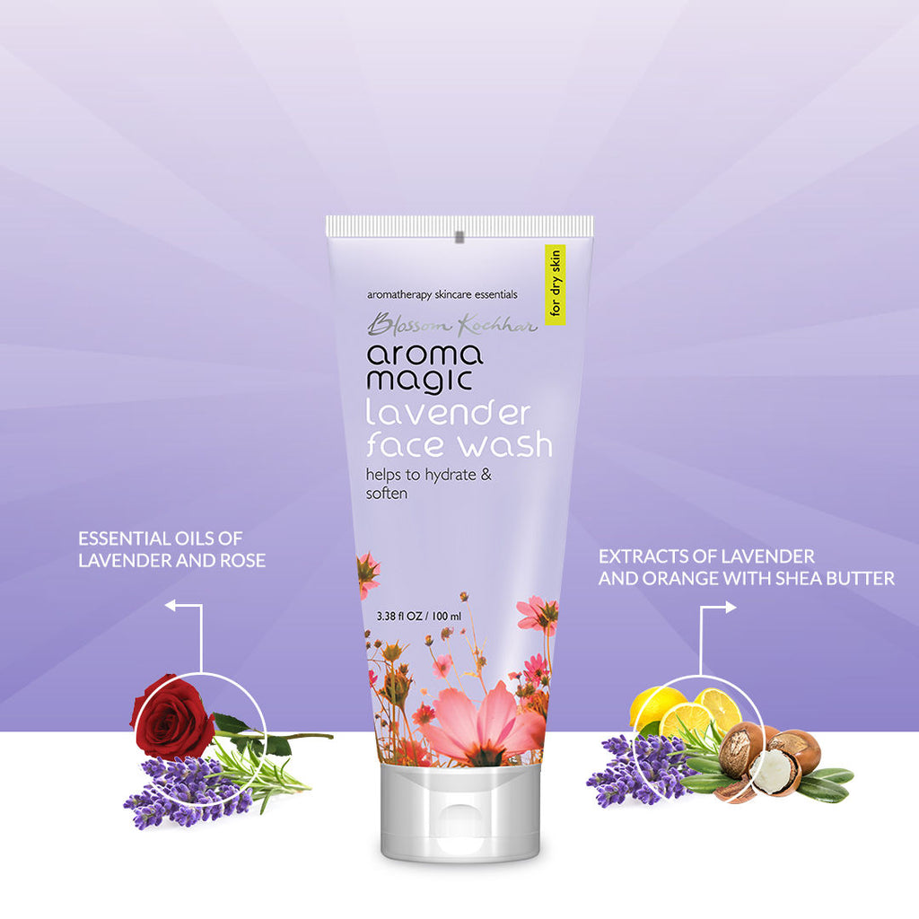 Lavender Face Wash For Dry Skin