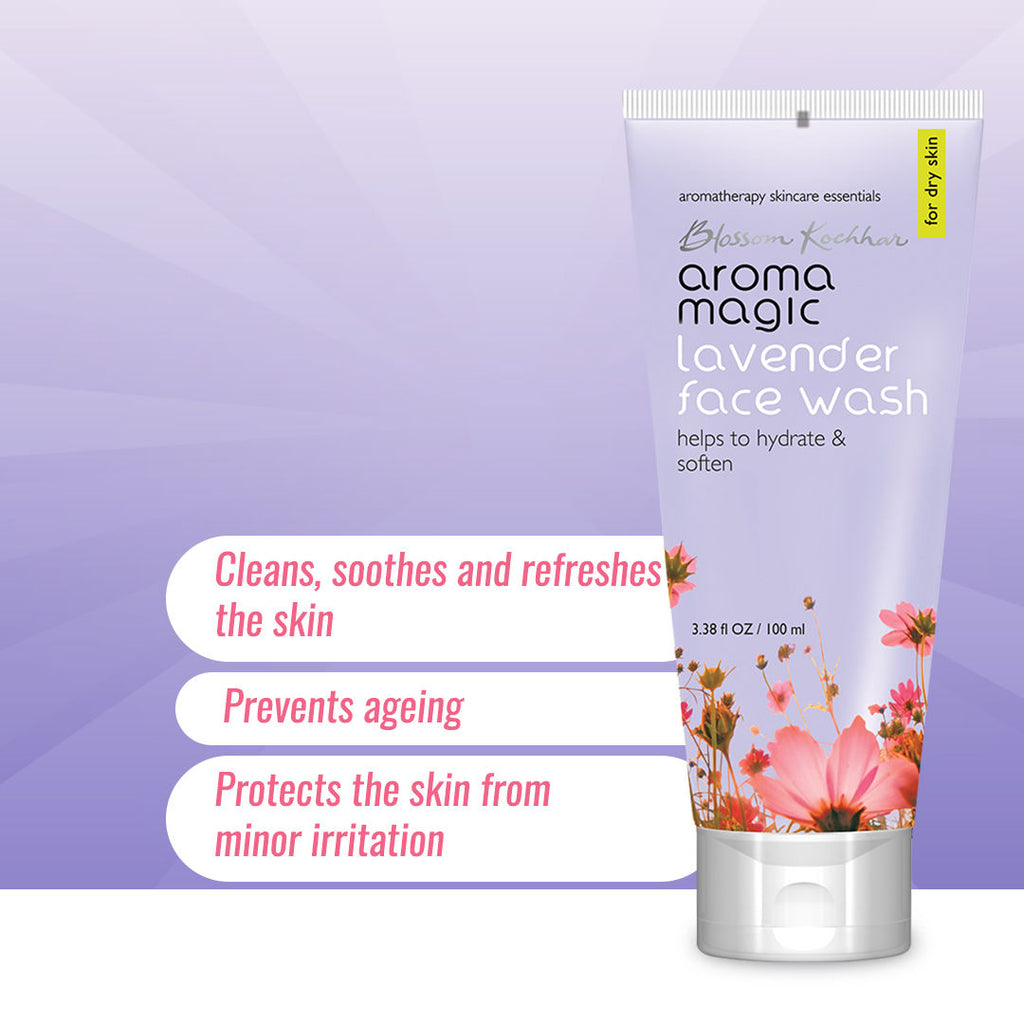 Lavender Face Wash For Dry Skin