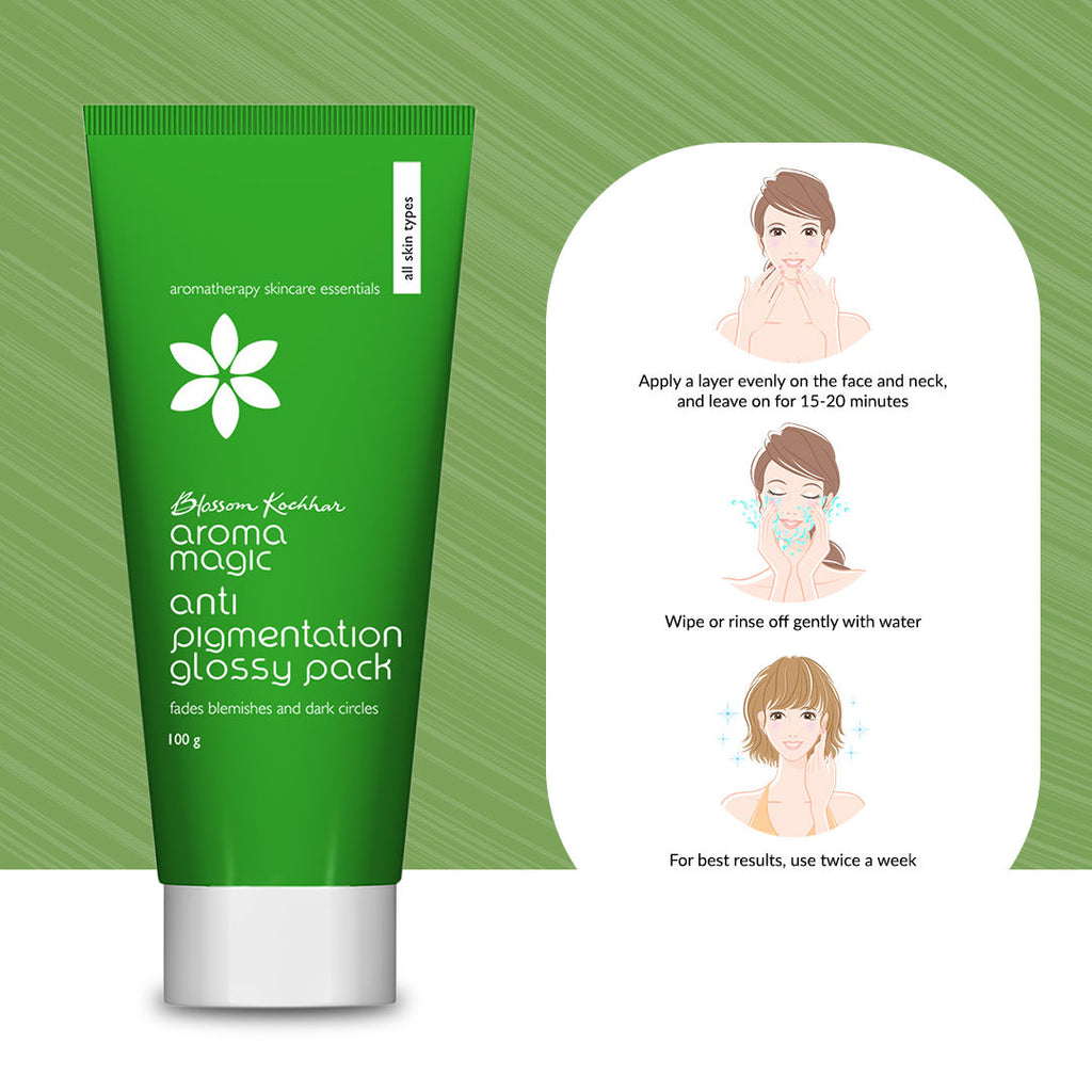 Anti Pigmentation Glossy Pack Fades Blemishes & Dark Circles