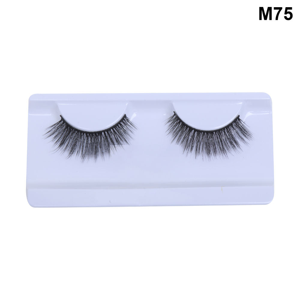 Dramatic, Party Style Long and Natural False Eyelashes - M75