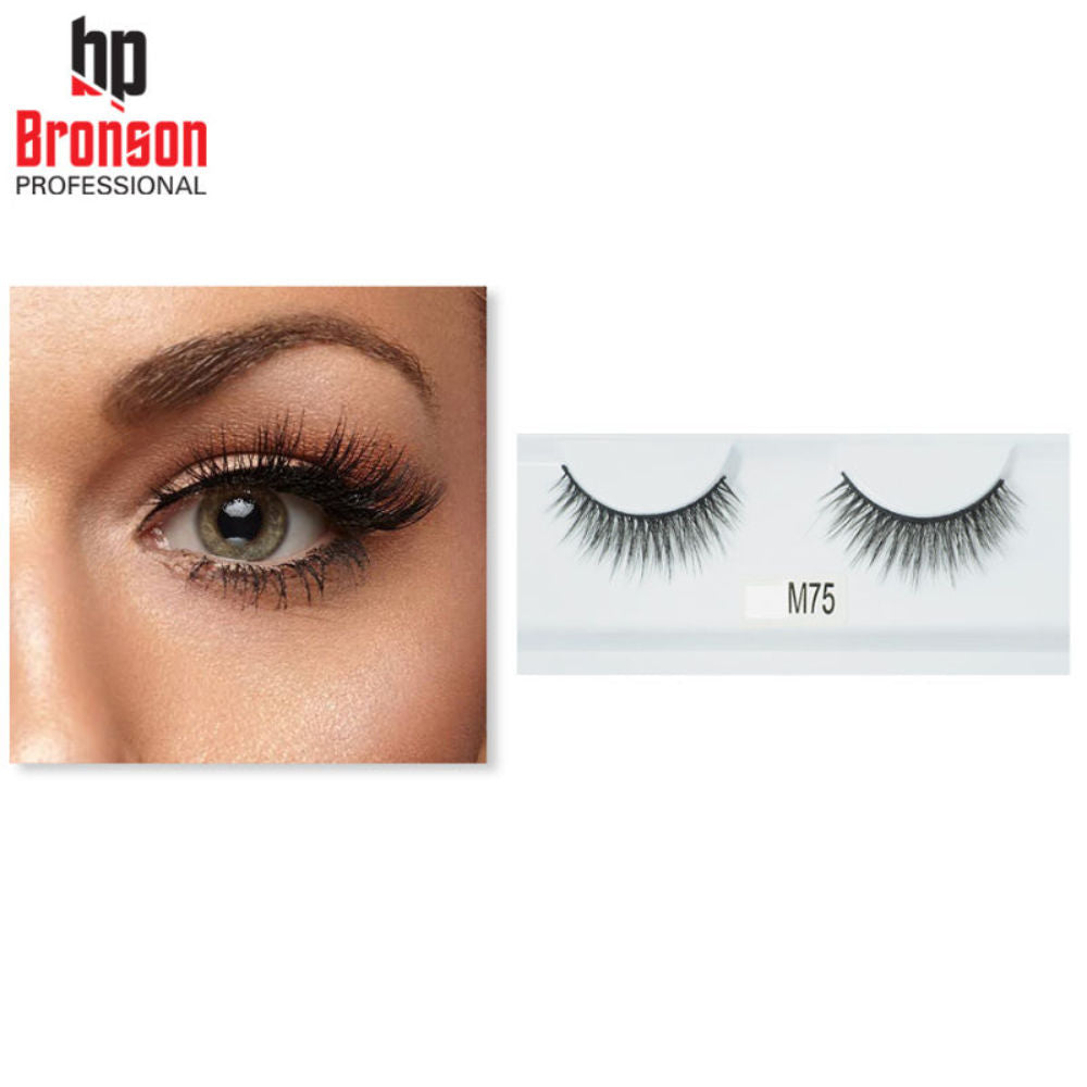 Dramatic, Party Style Long and Natural False Eyelashes - M75