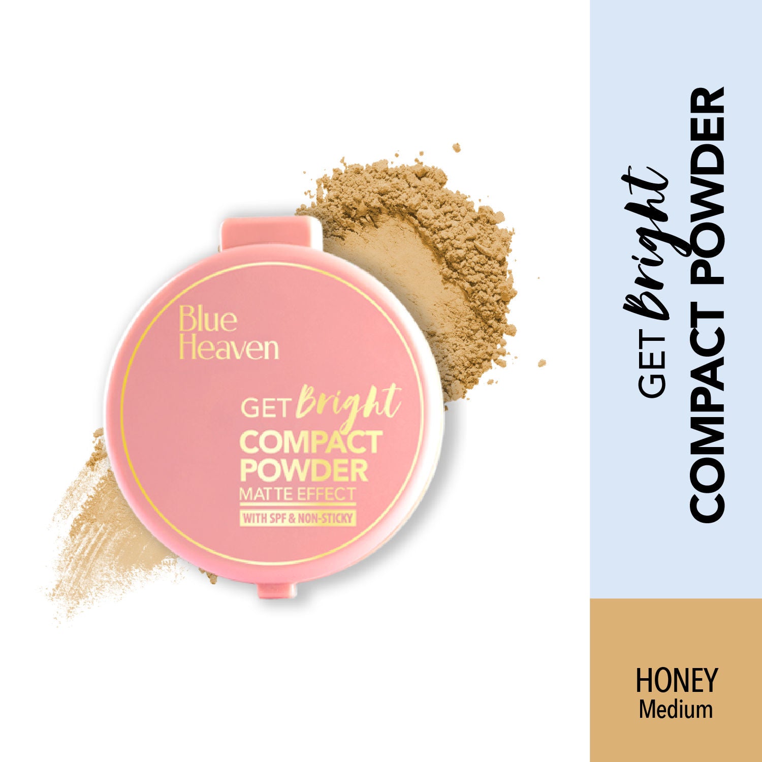 Get Bright Compact Powder - Honey