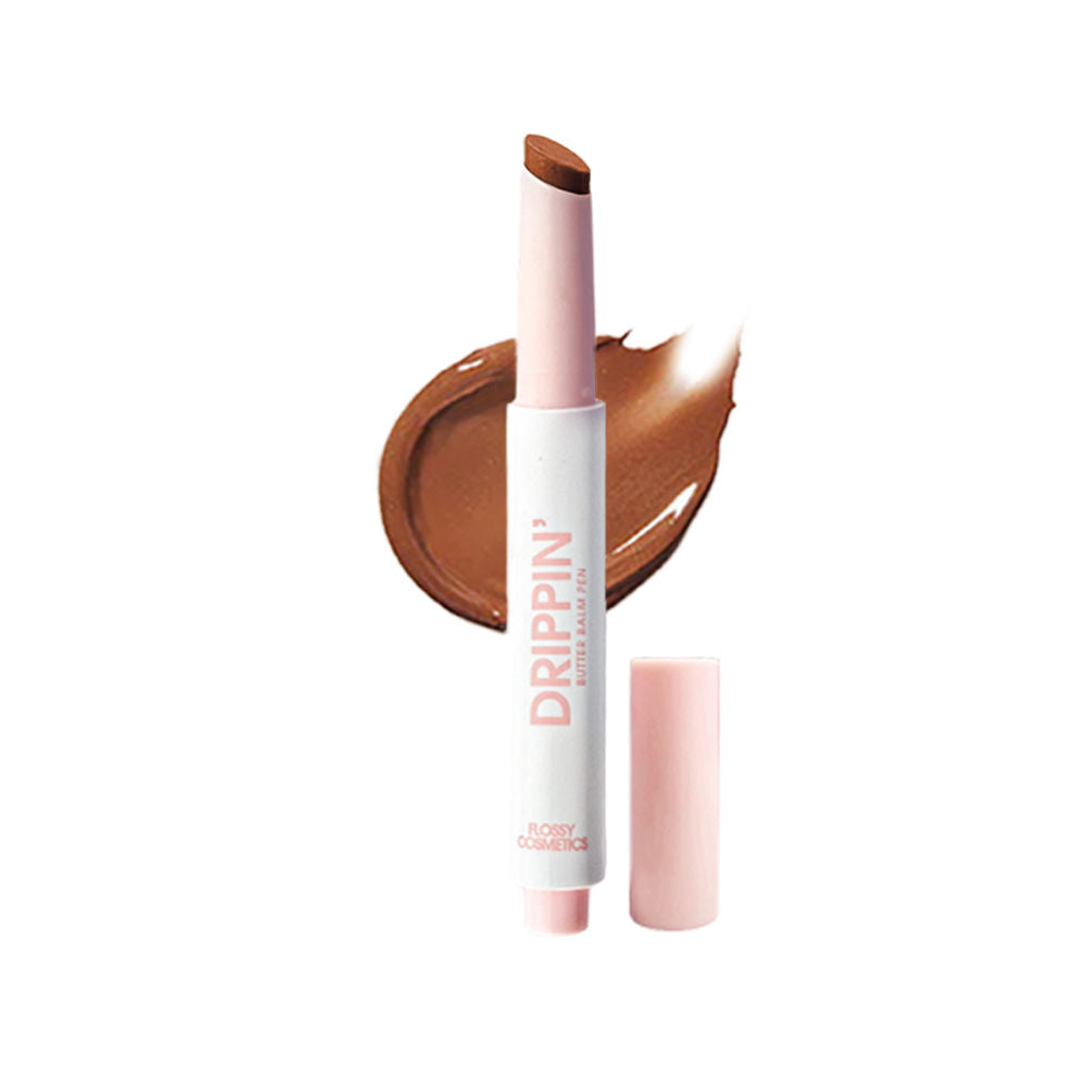 Tinted Lip Balm with Shea Butter & Jojoba Oil Brightens, Moisturizes Dry Lips - Mud