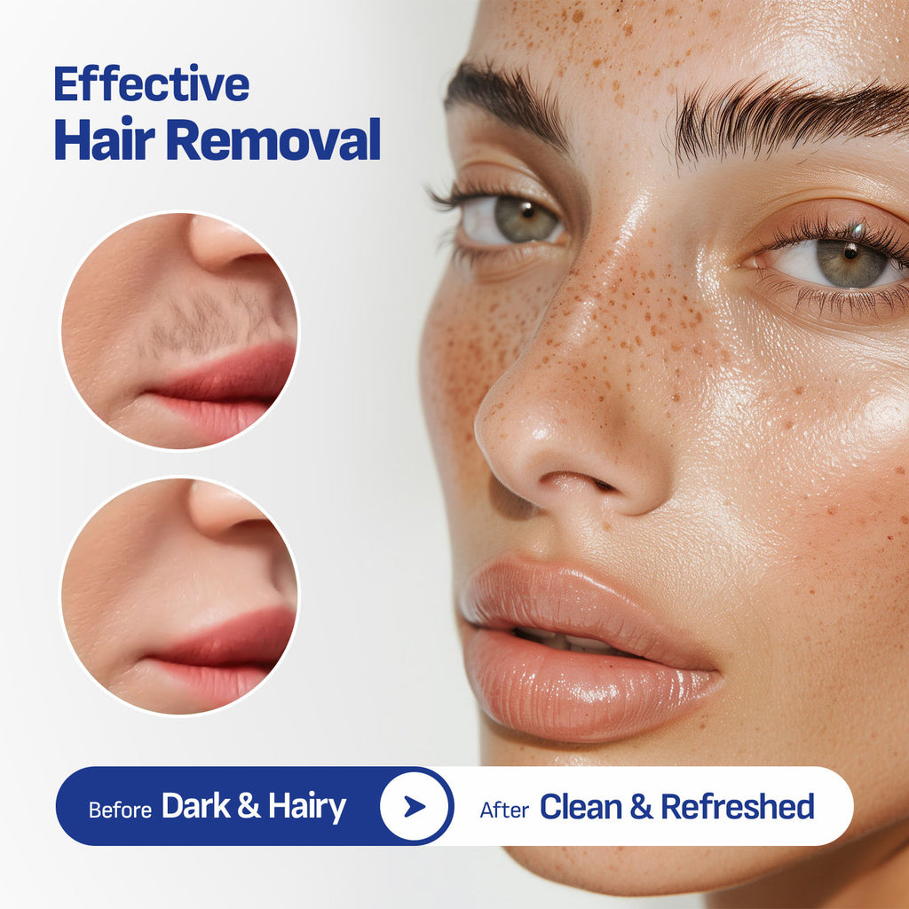 Hair Identifier Spray For Face Hair Removal & Razor Coz - 100% Natural Starches