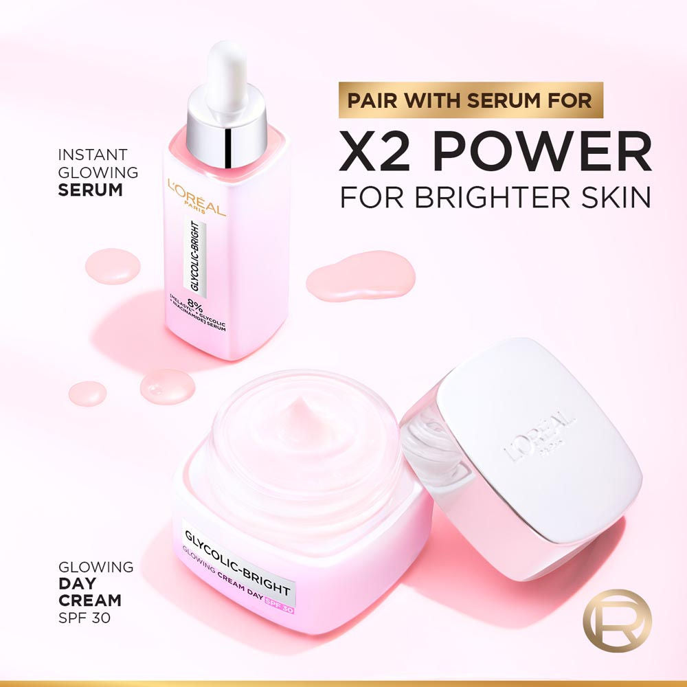 Glycolic Bright Glowing Day Cream SPF 30