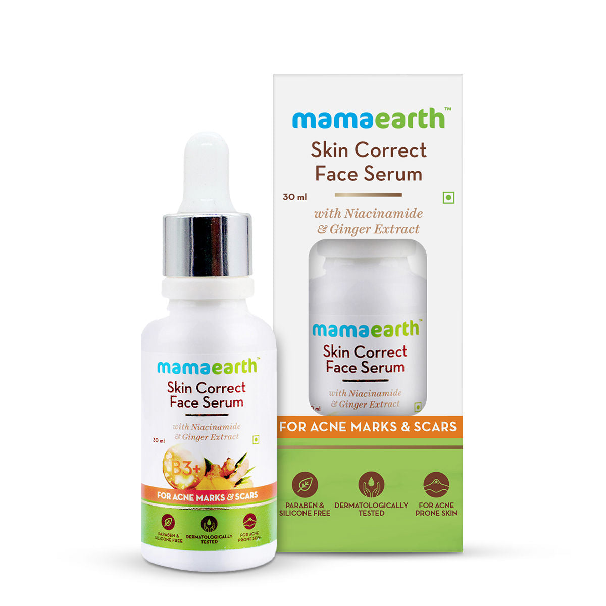 Skin Correct Face Serum with Niacinamide and Ginger Extract