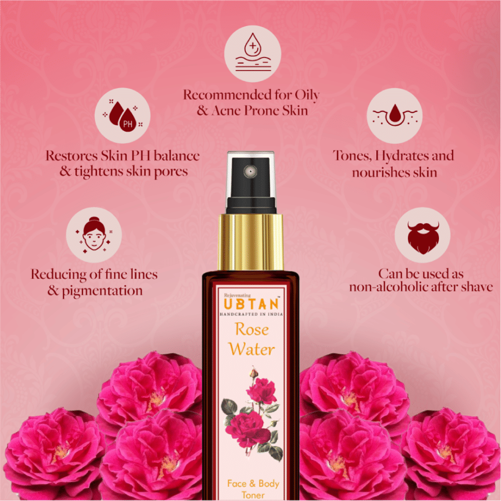 Rose Water Face & Body Toner