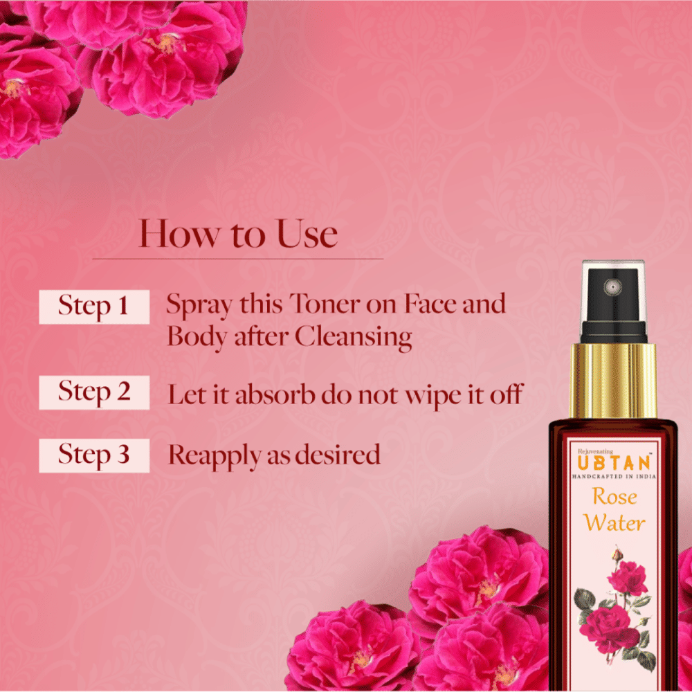 Rose Water Face & Body Toner