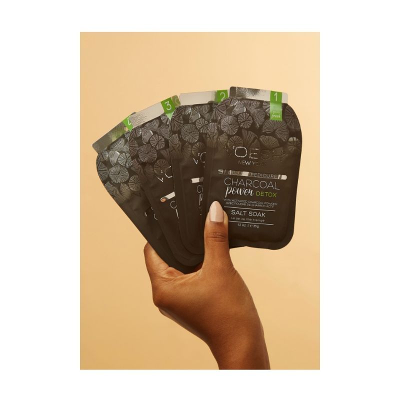 Deluxe Pedicure In A Box (4 Step) - Charcoal Power Detox