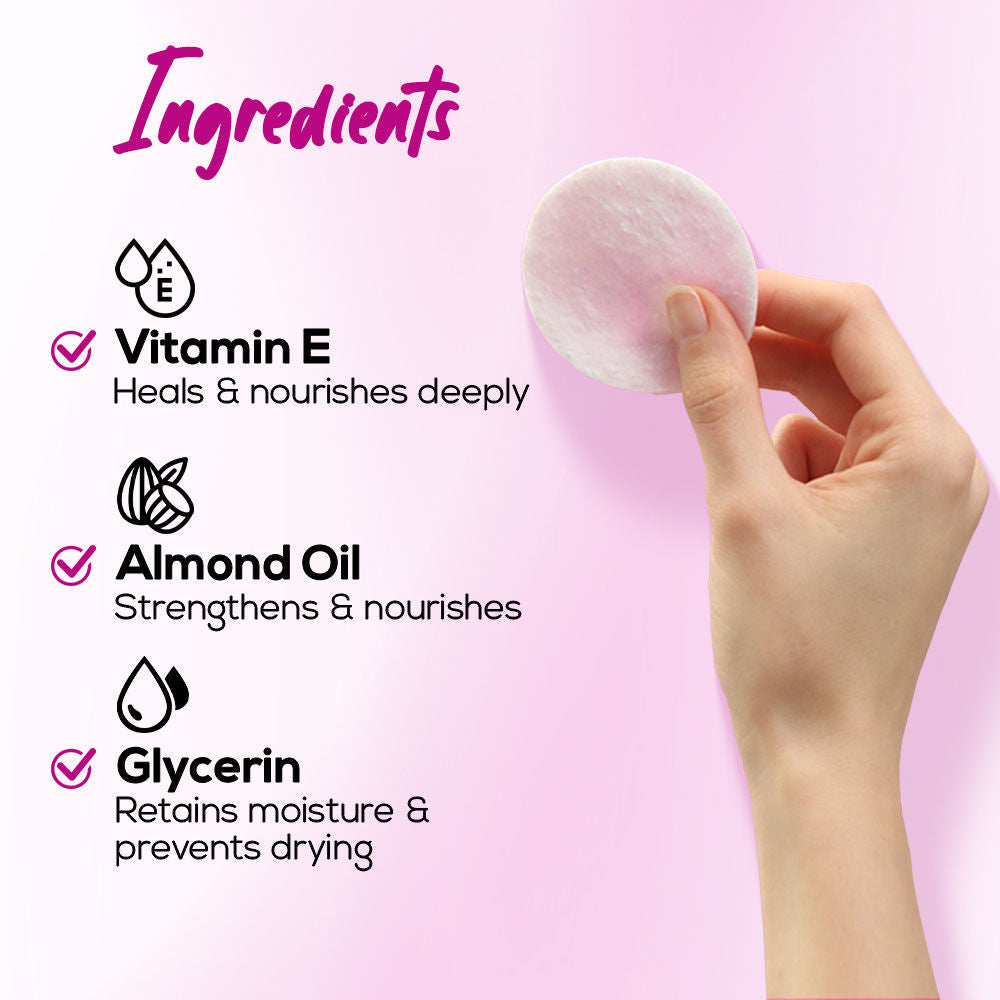 Nail Paint Remover Wipes
