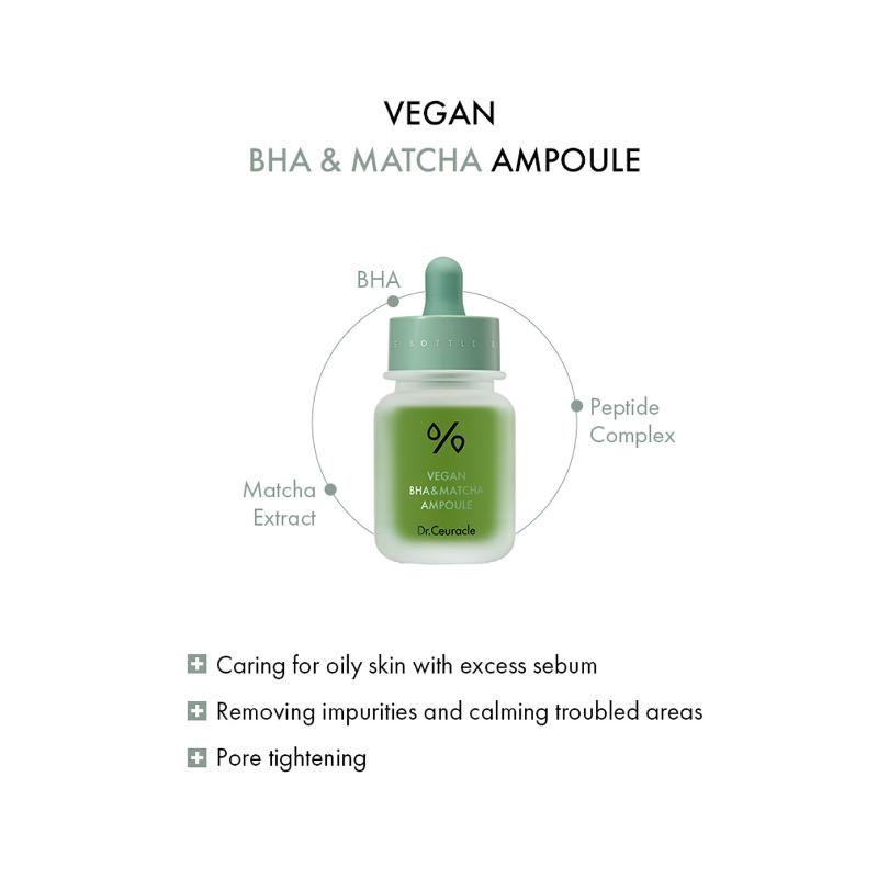 Vegan Bha & Matcha Ampoule