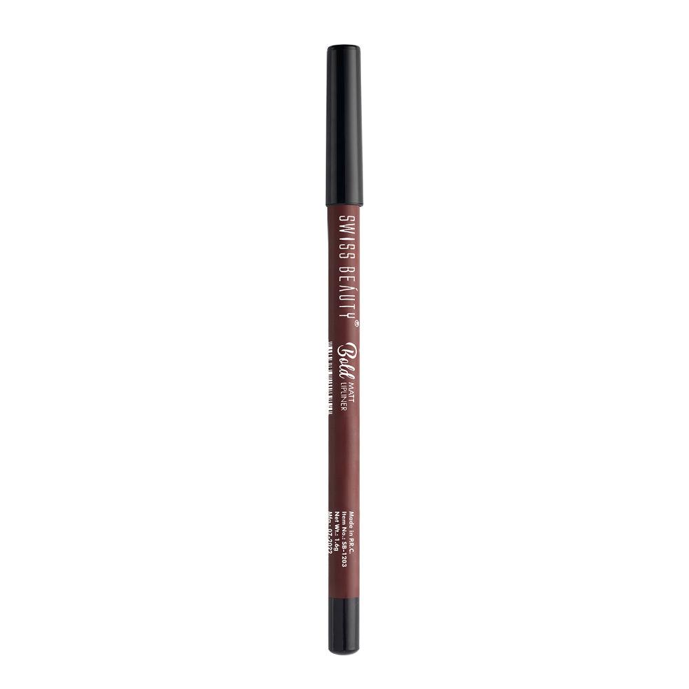 Bold Matt Lip Liner Pencil, Long-lasting , Matte Finish , Non-Drying
