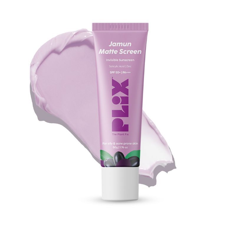 0.1% Salicylic Acid Jamun Mattifying Lightweight Sunscreen SPF50+ PA+++ UVA, UVB Shield