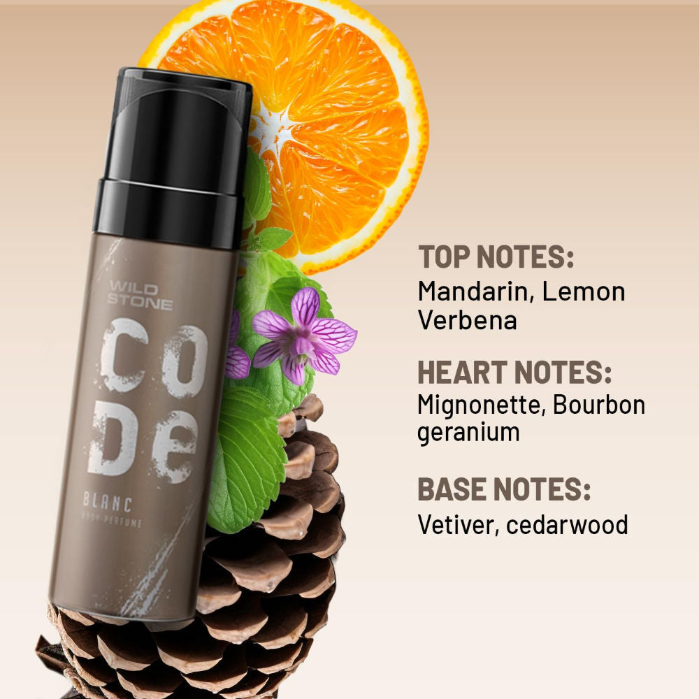 Code Blanc Body Perfume For Men