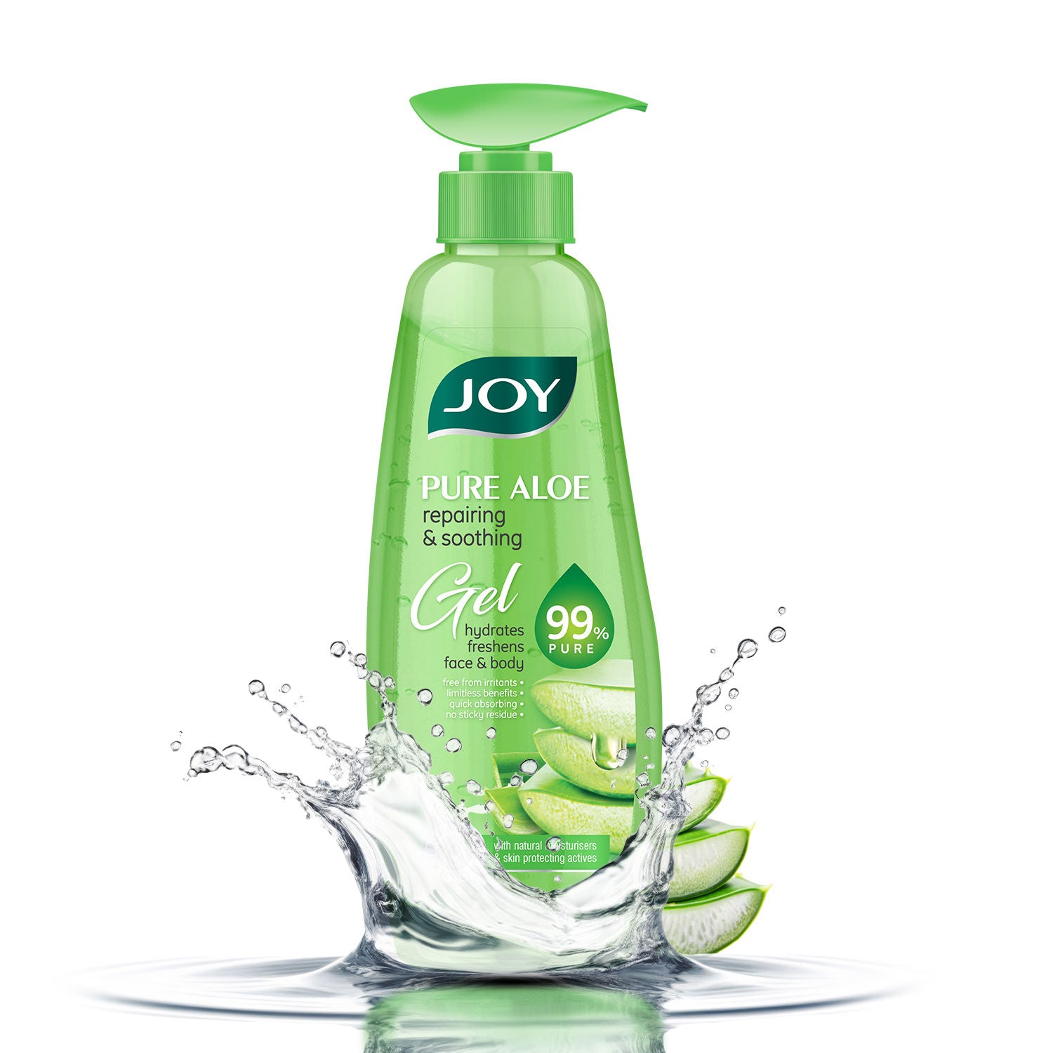 99% Pure Aloe Vera Gel For Face & Body For Repairing & Soothing Skin For All Day Freshness